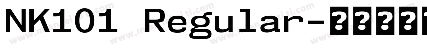 NK101 Regular字体转换